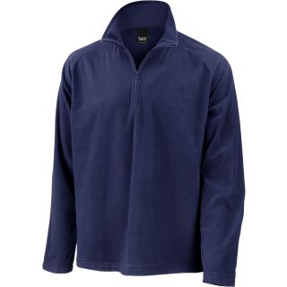 Micropolaire col zippé R112X - Navy