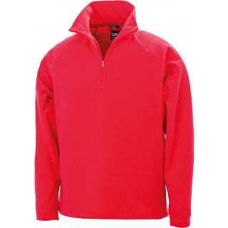 Micropolaire col zippé R112X - Red