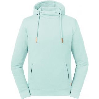 Sweat à capuche col montant Pure Organic Aqua