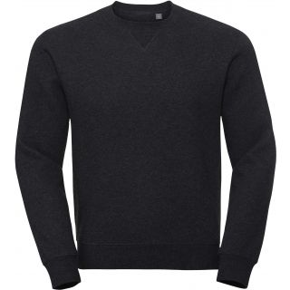 Sweat-shirt homme col rond authentic chiné RU260M - Charcoal Melange