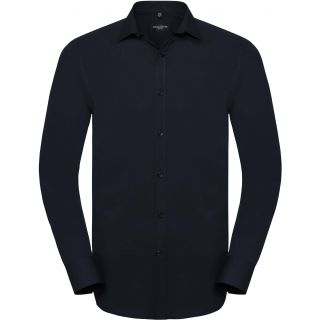 CHEMISE HOMME MANCHES LONGUES ULTIMATE STRETCH Bright Navy