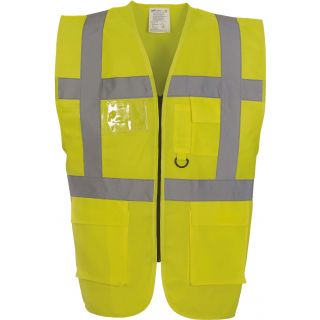Gilet multifonction haute visibilité Hi Vis Yellow