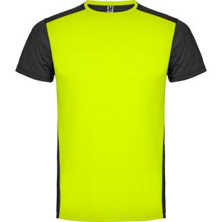ZOLDER JAUNE FLUO/NOIR CHINÉ