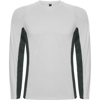 SHANGHAI L/S BLANCO/PLOMO OSCURO