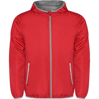 Coupe-vent avec capuche ANGELO rouge