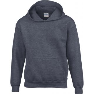 Sweat-shirt enfant à capuche Heavy Blend™ 18500B - Dark Heather