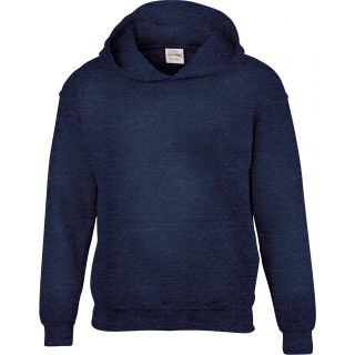Sweat-shirt enfant à capuche Heavy Blend™ 18500B - Heather Sport Dark Navy