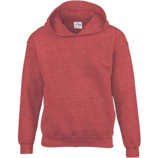 Sweat-shirt enfant à capuche Heavy Blend™ 18500B - Heather Sport Scarlet Red