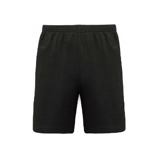 Short homme Jersey sport PA151 - Black