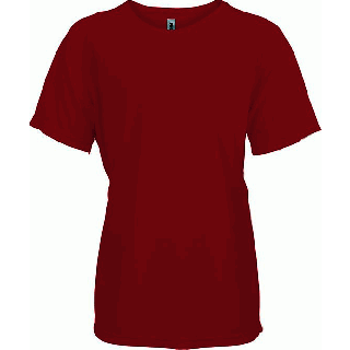 T-shirt enfant manches courtes sport PA445 - Wine