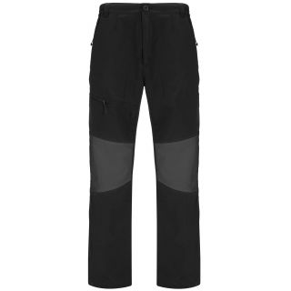 Pantalon coupe vent slim ELIDE noir / plomb foncé