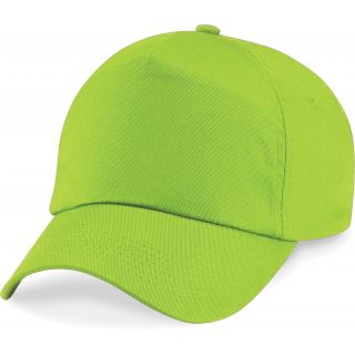 Casquette 5 panneaux originale B10 - Lime Green