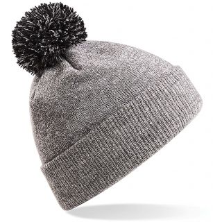 Bonnet Snowstar - Heather Grey / Black
