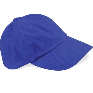 Casquette profil bas en coton brossé B57 - Bright Royal