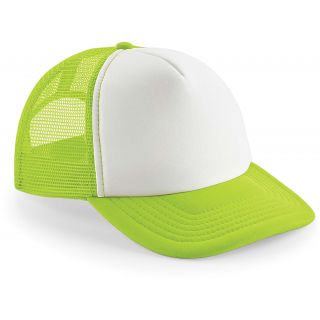 Casquette américaine Vintage B645 - Lime Green / White