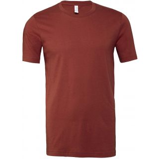 T-shirt homme col rond manches courtes BE3001 - Heather Clay