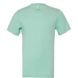T-shirt homme col rond manches courtes BE3001 - Heather Ice Blue