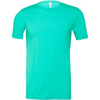 T-shirt homme col rond manches courtes BE3001 - Heather Sea Green