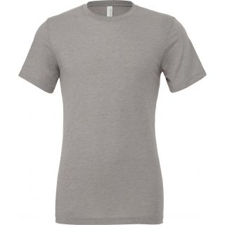T-shirt homme triblend col rond BE3413 - Athletic Grey Triblend