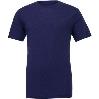 T-shirt homme triblend col rond BE3413 - Navy Triblend