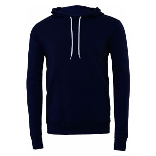 Sweat-shirt capuche unisexe BE3719 - Navy de face