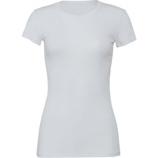 T-shirt femme manches courtes col rond BE6004 - White