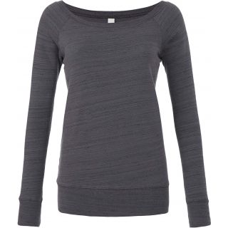 Sweat-shirt femme triblend BE7501 - Dark Grey Marble