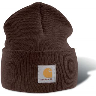 Bonnet tricoté CARA18 - Dark Brown-One Size