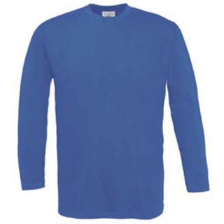 T-shirt homme manches longues exact 190 LSL CG191 - Royal Blue