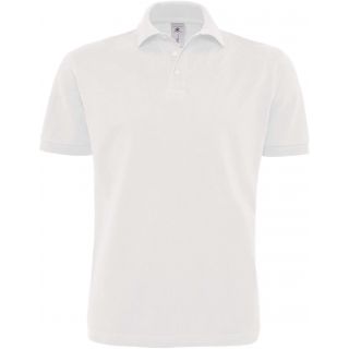 Polo homme manches courtes heavymill HEA - White