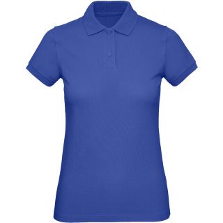 Polo femme bio Inspire PW440 - Cobalt Blue