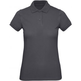 Polo femme bio Inspire PW440 - Dark Grey