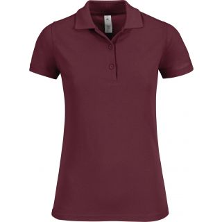 Polo femme Safran Timeless B&C PW457 - Burgundy