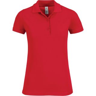 Polo femme Safran Timeless B&C PW457 - Red