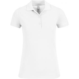 Polo femme Safran Timeless B&C PW457 - White