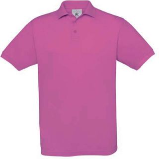 Polo homme manches courtes Safran SAF - Fuchsia