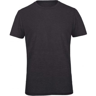 T-shirt homme triblend col rond TM055 - Heather Dark Grey