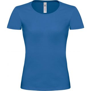 T-shirt femme col bateau Exact 190 TW041 - Royal Blue