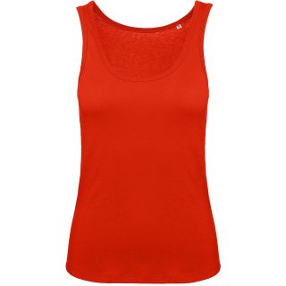 Débardeur femme bio TW073 - Fire Red