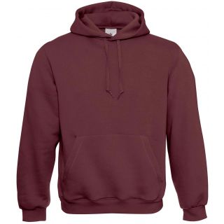 Sweat-shirt à capuche unisexe Hooded WU620 - Burgundy