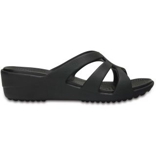 Chaussures Crocs™ Sanrah Strappy Wedge 244010 - Black