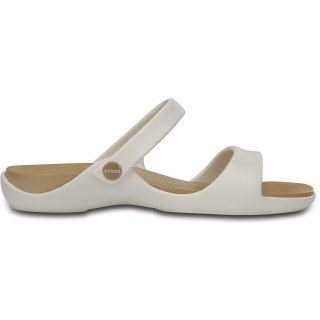 Sandales Crocs™ Cleo 204268 - Oyster / Gold