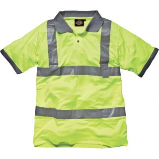 Polo haute visibilité SA22075 - Yellow