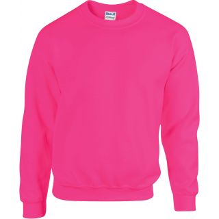 Sweat-shirt col rond Heavy Blend™ GI18000 - Safety Pink