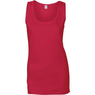 Débardeur femme Softstyle GI64200L - Cherry Red