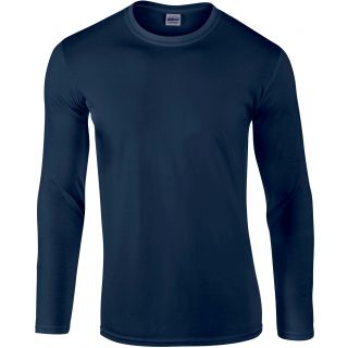 T-shirt homme manches longues Softstyle GI64400 - Navy