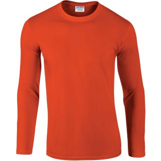 T-shirt homme manches longues Softstyle GI64400 - Orange