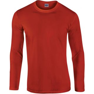 T-shirt homme manches longues Softstyle GI64400 - Red