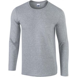 T-shirt homme manches longues Softstyle GI64400 - RS Sport Grey