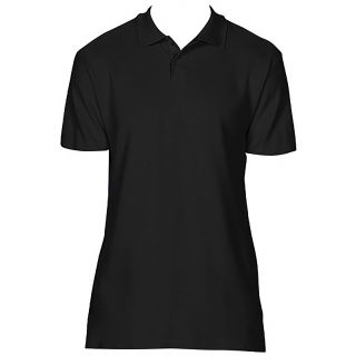 Polo homme Softstyle double piqué GI64800 - Black